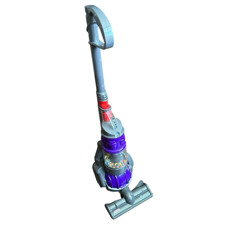 Casdon Dyson Ball Vacuum Kids Toy With Real Suction and Sounds Purple Works
